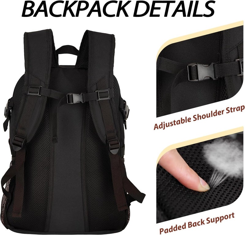 LARIPOP Basketball Bag,Basketball Backpack with Shoe Compartment and Ball Holder,Sport Bags for Soccer,Volleyball,Gym,Travel - Image 5